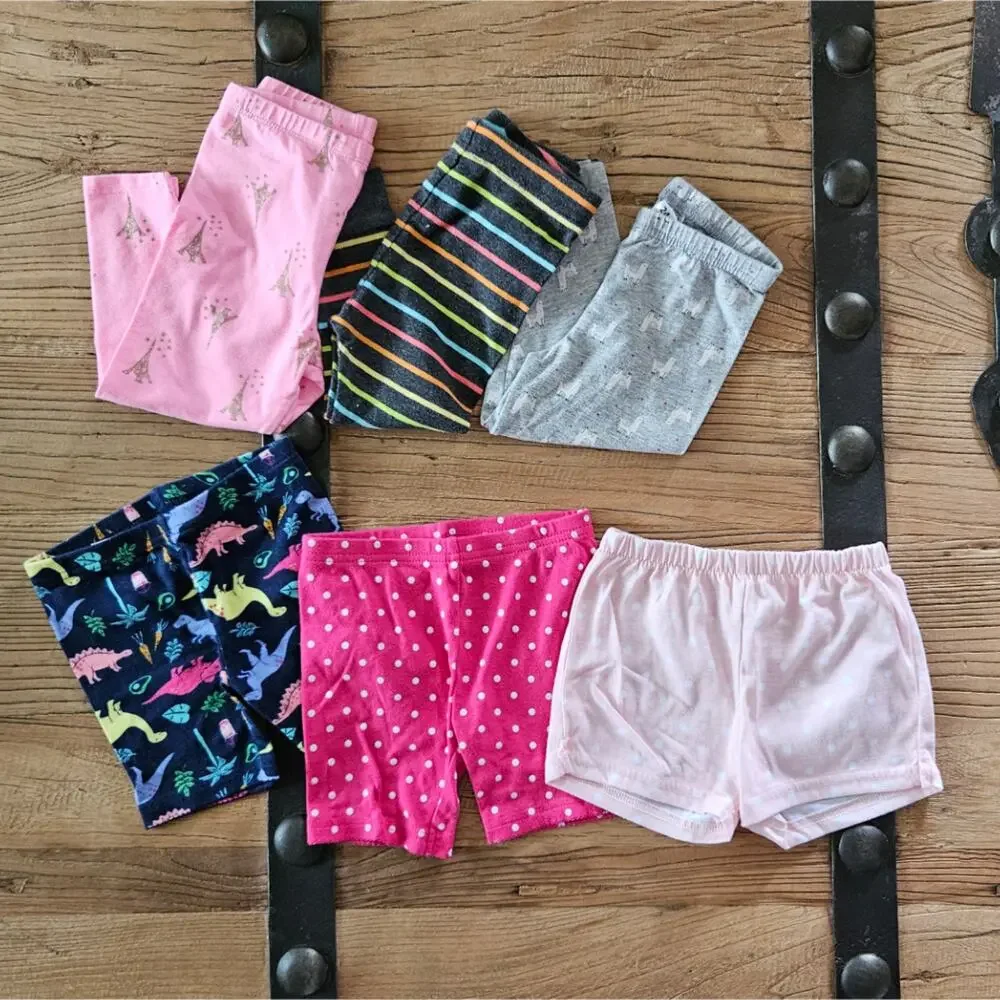 Toddler Girl Casual pants and sleep bottoms bundle sz 24M